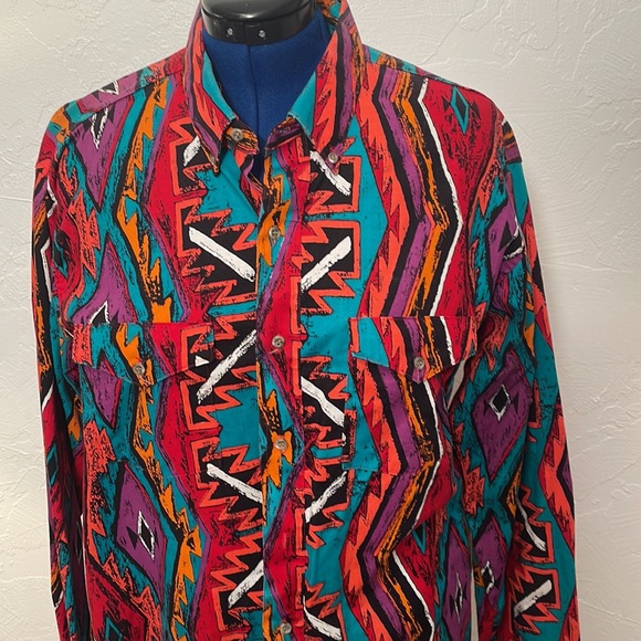 Vintage Wrangler rodeo shirt. - Picture 2 of 4